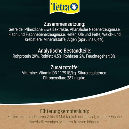 Tetra Pond Special Mix Fischfutter Mischung für alle Teichfische bestehend aus drei verschiedenen Sticks für gesundes Wachstum und ein gestärktes Immunsystem 5 L Eimer