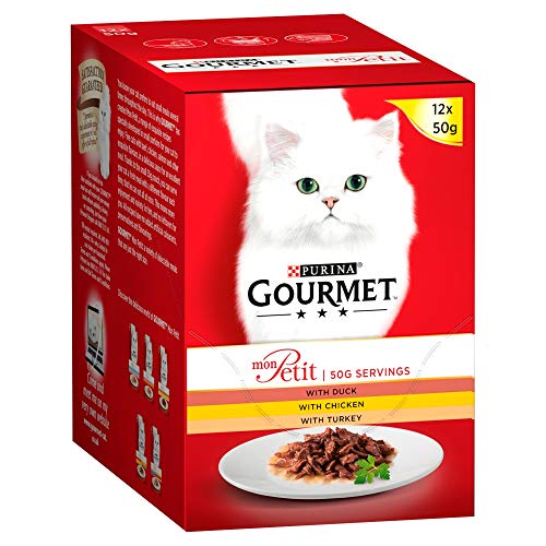 Gourmet Mon Petit Katzenfutter Mix Fleisch 12 x 50 g