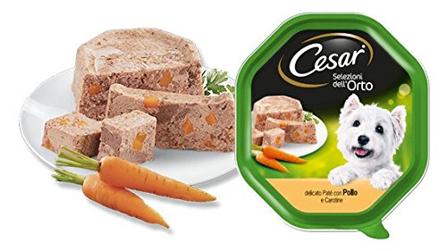Cesar Gemüsegarten Hühnchen und Karotten 14 x 150 g