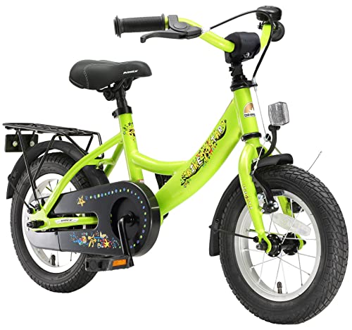 BIKESTAR Mädchen und Jungen ab 3 4 Jahre Kinderrad Classic Fahrrad Kinder Grün Risikofrei Testen