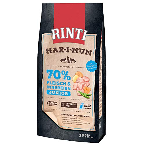 RINTI Max-i-Mum Junior Huhn 12kg 2kg gratis