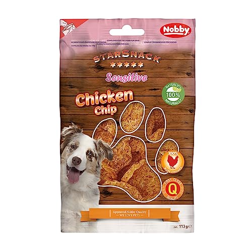 Nobby StarSnack Sensitive Chicken Chip 1 Packung 1 x 113 g