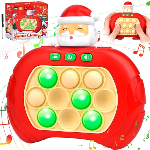 Weihnachtsmann Elektronisches Spiel Toys mit Musik Geschenk für Jungen Mädchen Weihnachten Geburtstag