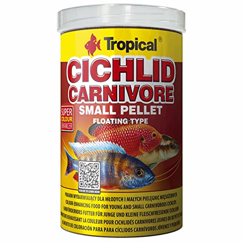 Tropical Cichlid Carnivore Small Pellet 1er Pack 1 x 250 ml