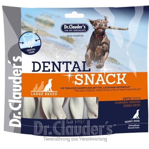 Dr. Clauders Dog Snack Dental Ente Large Breed 500 g