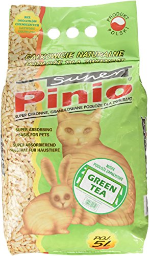 Super Pinio Einstreu Holz-Pellets Duft grüner Tee
