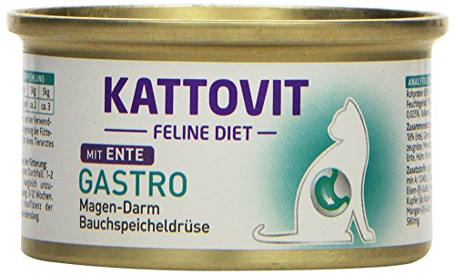  Katzenfutter Gastro Ente 85g 24er Pack 24x 85 g