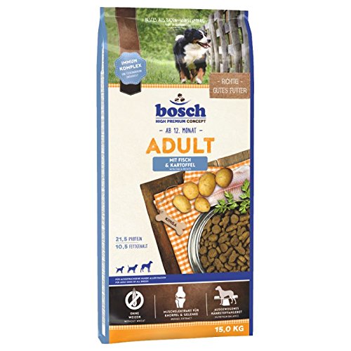 Bosch Adult Fisch Kartoffel Trockenfutter für Hunde. Eine heathly ausgewogenen Lebensmittel für Ihren Hund