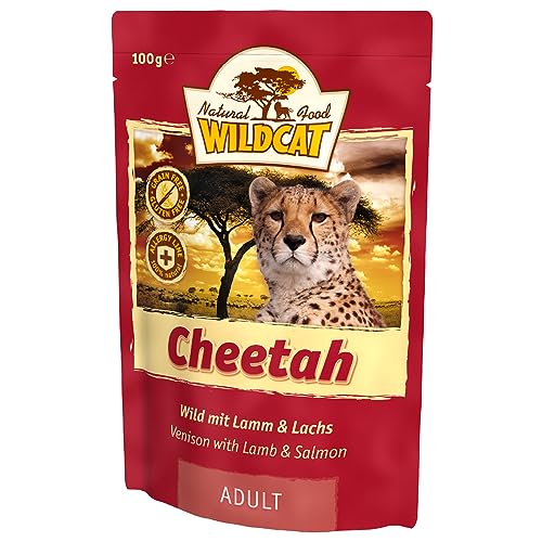 Wildcat Cheetah mit Wild Lamm und Lachs Nassfutter 7 x 100 g