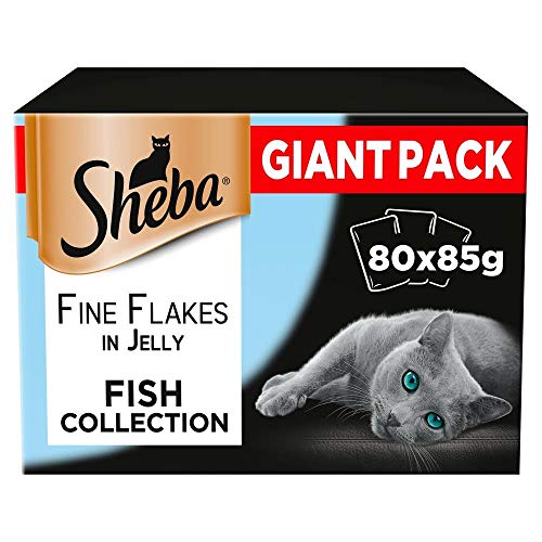 Sheba Delicacy Flavours in Jelly - Nassfutter für Katzen - 80 x 85 g