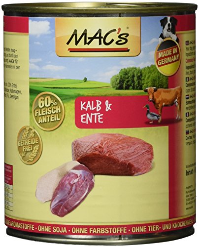 Mac s Kalb Ente 6er Pack 6 x 800 g