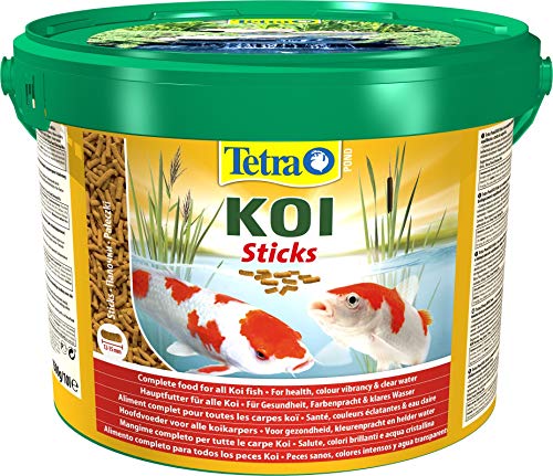  Pond Koi Sticks Koifutter farbenprächtige Fische eine verbesserte Wasserqualität 10 L