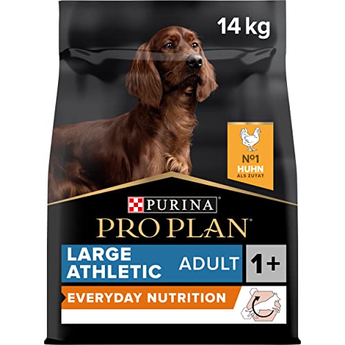 Pro Plan Large Adult Athletic Everyday Nutrition Hundefutter trocken reich an Huhn 1er Pack 1 x 14 kg