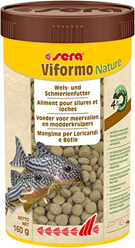 Viformo Nature   Futtertabletten Welse 4% Gammarus vitaminreichen Seealgen fürs Aquarium sehr hoher Futterverwertbarkeit somit weniger Algen