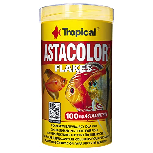 Tropical Astacolor farbförderndes Flockenfutter 1er Pack 1 x 500 ml