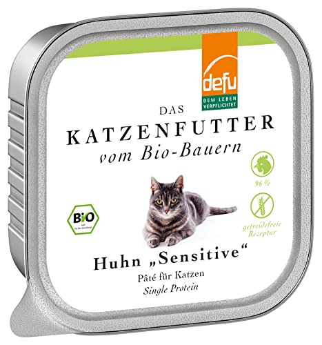 defu - Das Tierfutter vom Bio DEFU Katze Huhn Sensitive P t 2 x 100 gr