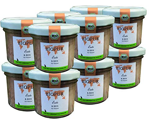 12x100g Ente   Premium Nassfutter   100% Qualität   Katzennassfutter ausgewogene Zusammensetzung Futter aus hochwertigen Zutaten