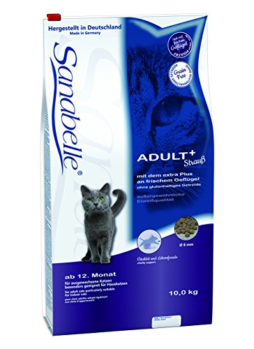 Sanabelle Adult Strauß Katzenfutter 1er Pack 1 x 10 kg