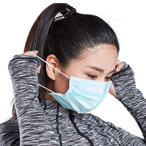 20000 Stück Einweg Maske Gesichtsmaske Vlies Einwegmaske Mundschutz Staubschutz mit Ohrschlaufen
