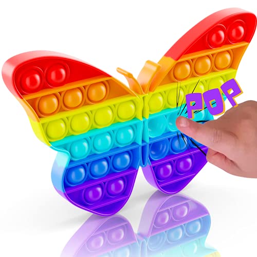 DEZENDO Toys Anti Stress Jung Alt Spiel Spiel Simple dimple popit Popet poppit Poppet Schmetterling