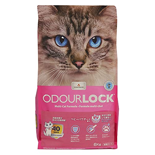 HAPPY DAYS Intersand Catlitter Odour Lock Babypuder 6 kg 77797921006