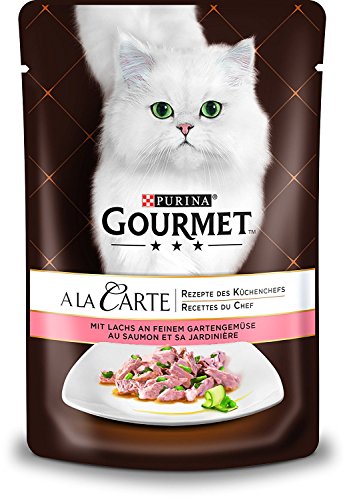 Purina Gourmet A la Carte Lachs an Gartengemüse 85 g