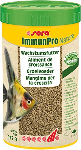 sera ImmunPro Nature 250 ml 112 g - Probiotisches Wachstumsfutter für Zierfische ab 4 cm