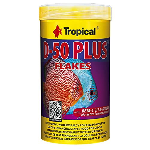 Tropical D-50 Plus Flockenfutter 1er Pack 1 x 250 ml