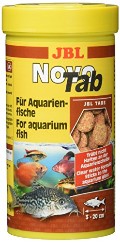 JBL NovoTab Alleinfutter fleischfressende Aquarienfische Tabletten 250 30240