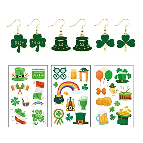 St. Patrick s Day grünes Aufkleber irisches St. Patrick s Day Geschenke für Frauen und Mädchen Sonstiges Andere