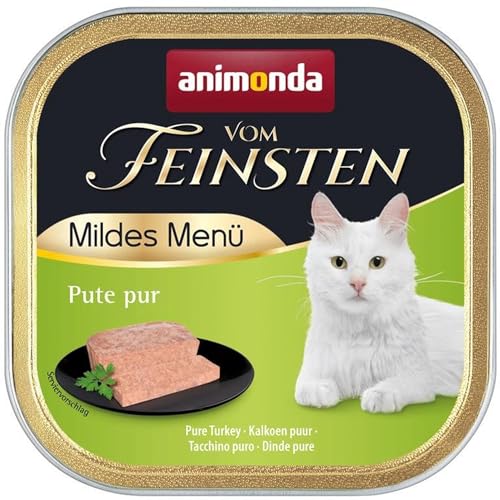  adult für ausgewachsene mildes Menü Pute Pur 32x 100 g