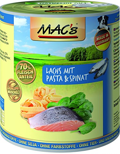 MAC s Dog mit Lachs Rind Spinat 6 x 800 g