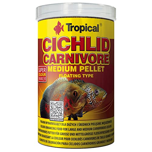Tropical Cichlid Carnivore Medium Pellet 1er Pack 1 x 1 l