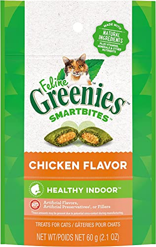 Greenies Feline Smartbites Katzen-Leckerlis Hühner-Geschmack 60 ml 3er-Pack