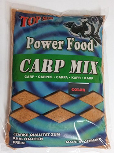 TOP SECRET Power Food Grundfutter Color Carp Mix Karpfen Mix 1Kg