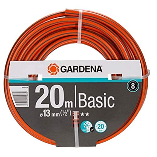 Gardena 4078500004879 Gartenschlauch Basic 1 2 Zoll 20 m Grau 30 x 30 x 30 cm