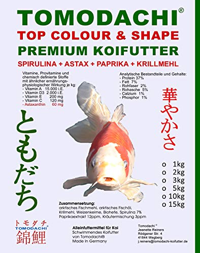  fÃ¼r den Sommer Koischwimmfutter energiereich Top Colour and Shape arktischem FischmehlÃ¶l 2kg