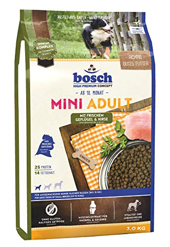 Bosch Mini Adult Geflügel Hirse 1er Pack 1 x 3 kg