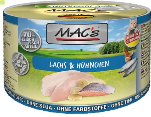 6x MACs Lachs Hühnchen 200g