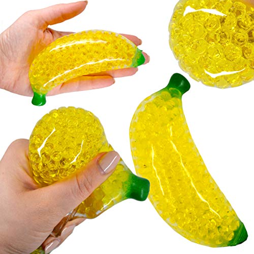 Henbrandt Bananen Orb komprimierbar gelb 14 x 5 x 4 cm