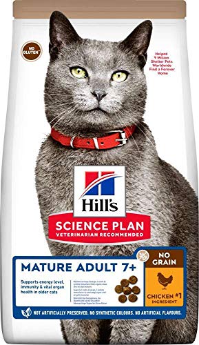 Hill s Science Plan No Grain Katzenfutter Huhn - Mature Adult - 1 5 kg