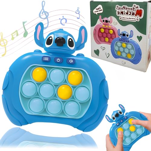 Quick Push Pop-It Pop It Elektronisches Spiel Pop It Fidget Spielzeug Pop-It Pro Light Up Game Push Pop Game Controller Bubble Puzzle Pop-It Early Development Spiel für Kinder Erwachsene