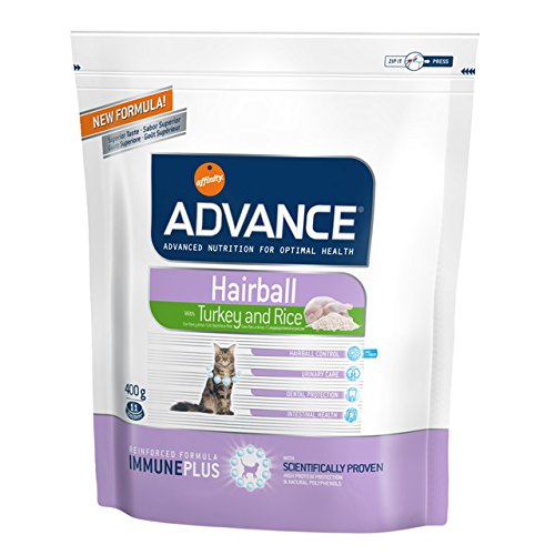 ADVANCE - ADVANCE HAIRBALL Dinde et riz - 400 g