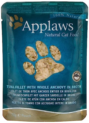 Applaws Cat Food Tuna Anchovy Pouch 70g