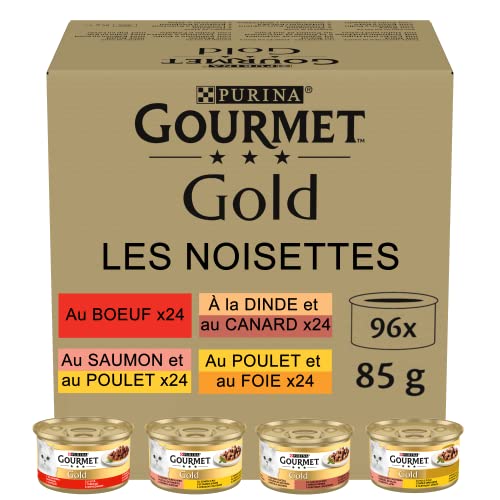 Nestle Nestle Nestl Gold Zarte HÃ¤ppchen in Sauce Sorten Mix 96er 96x