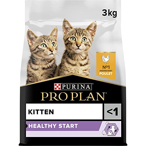 Pro Plan Purina Katzenfutter Junior mit OPTISTART reich an Hähnchen - 3 kg