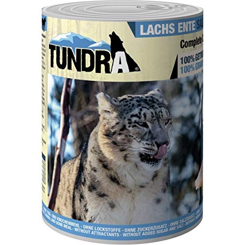 Tundra Katzenfutter Lachs Ente Nassfutter - getreidefrei 400g