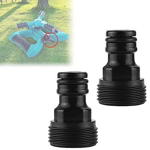 Schlauchkupplung 3 4 Zoll Schlauchanschluss Wasserhahn Adapter Gartenschlauch Schlauch Anschluss Schlauchadapter Wasserhahn Gartenschlauchanschluss Schnellkupplung Hahnverbinder 2 Hahnstück Schwarz