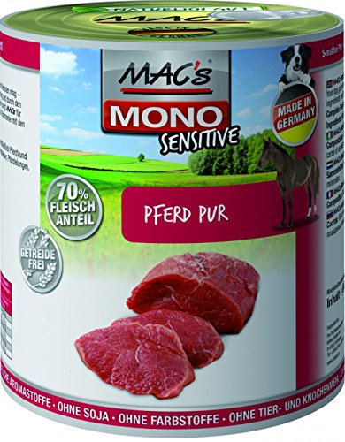 MAC s Dog Mono frisches Pferd getreidefrei 6 x 800 g