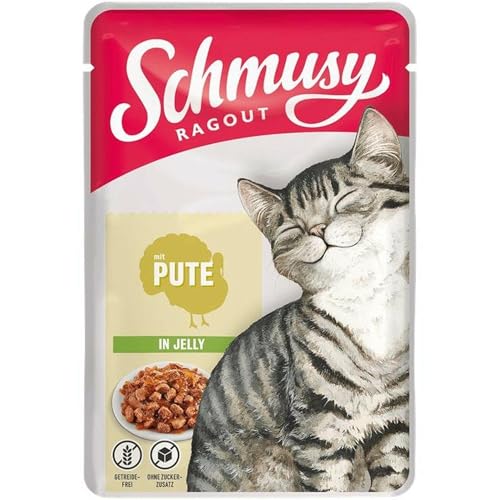 Schmusy Ragout mit Pute in Jelly 100g Menge 22 je Bestelleinheit